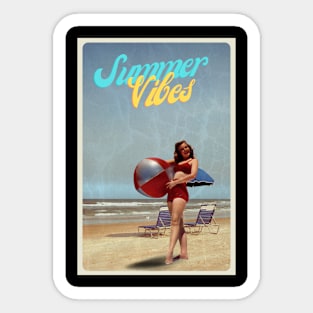 Summer vibes Sticker